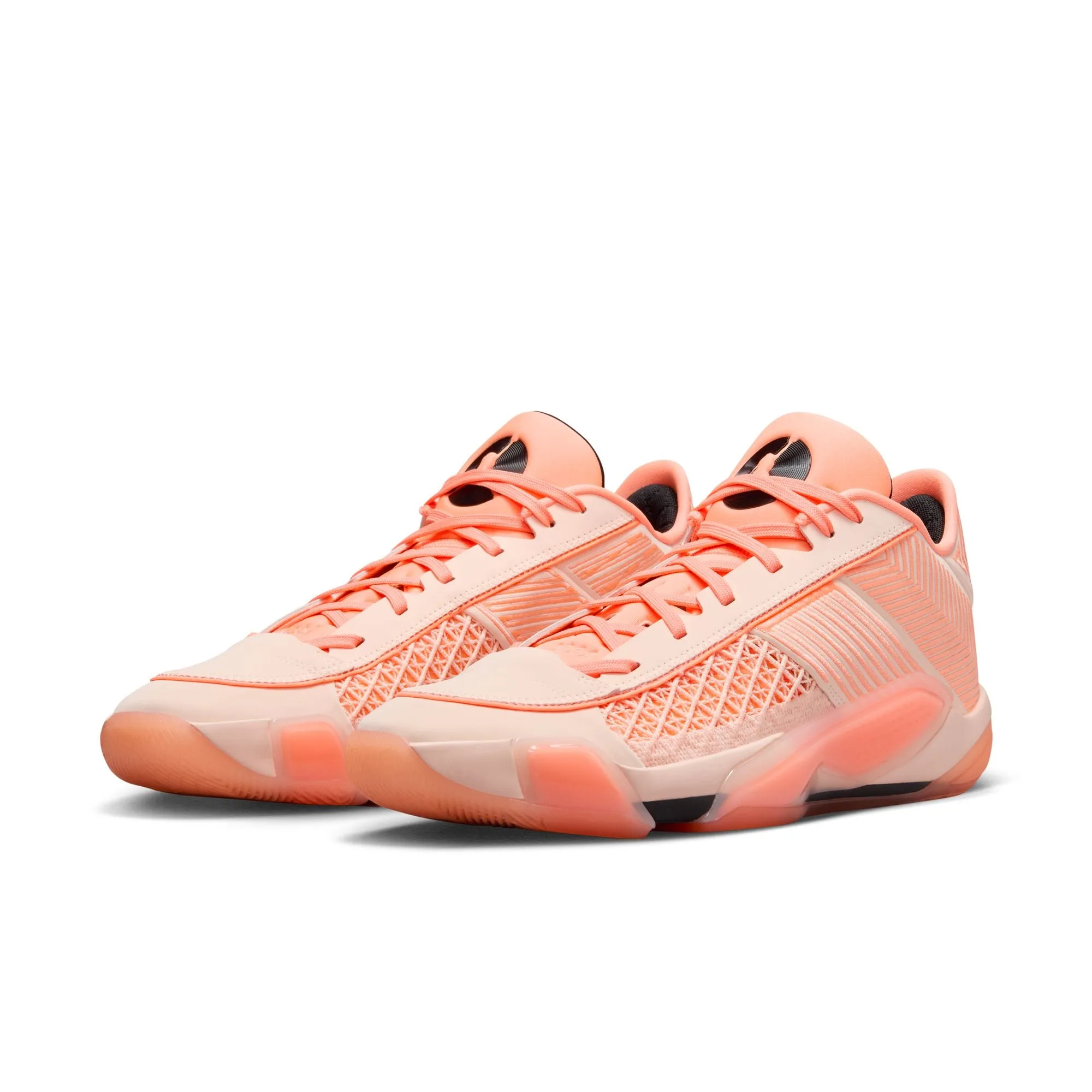 Air Jordan XXXVIII Low Basketball Shoes 'Crimson Tint /Orange/Black'