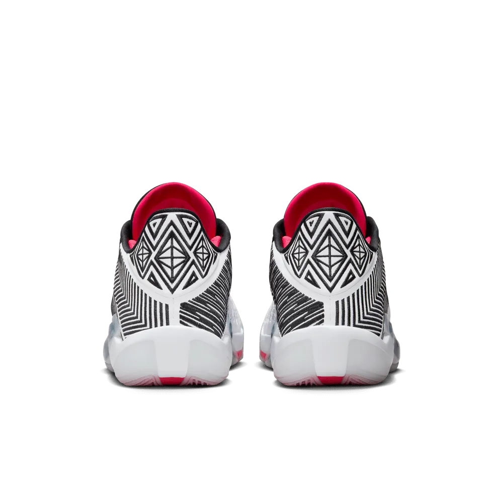 Air Jordan XXXVIII Low Basketball Shoes 'White/Red/Black'