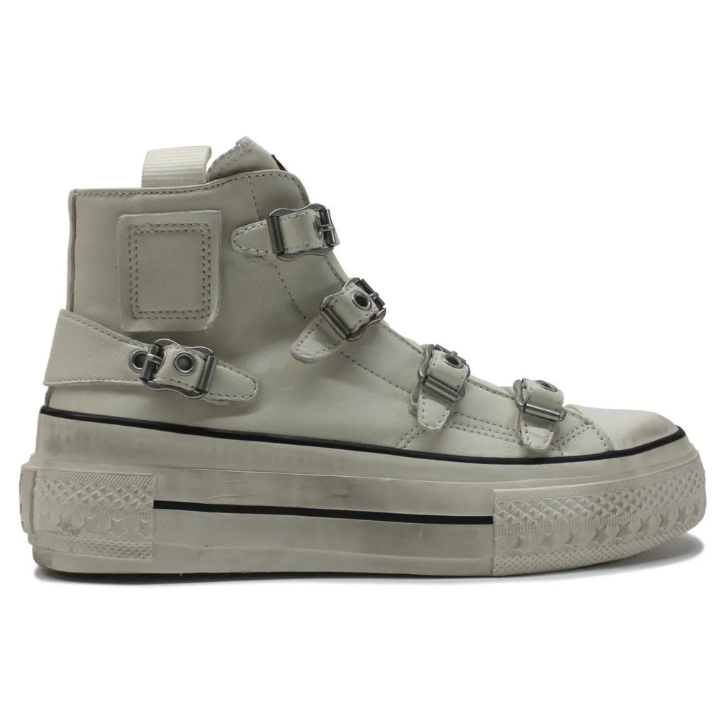 Ash Rainbow Nappa Leather Women's High Top Trainers