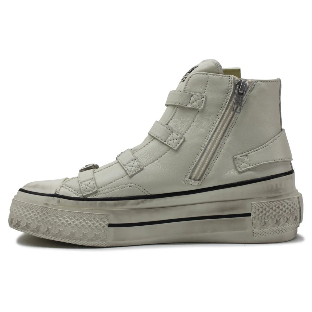 Ash Rainbow Nappa Leather Women's High Top Trainers