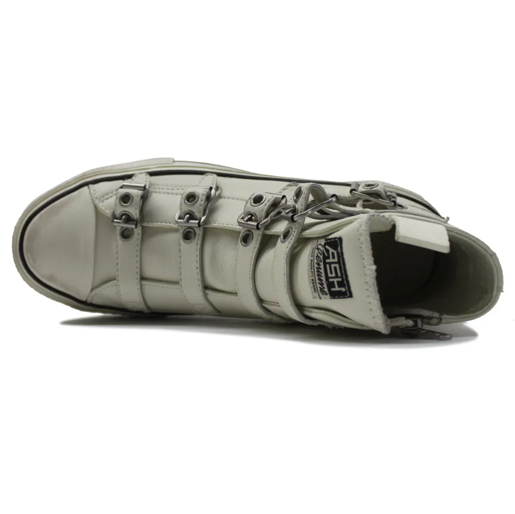 Ash Rainbow Nappa Leather Women's High Top Trainers