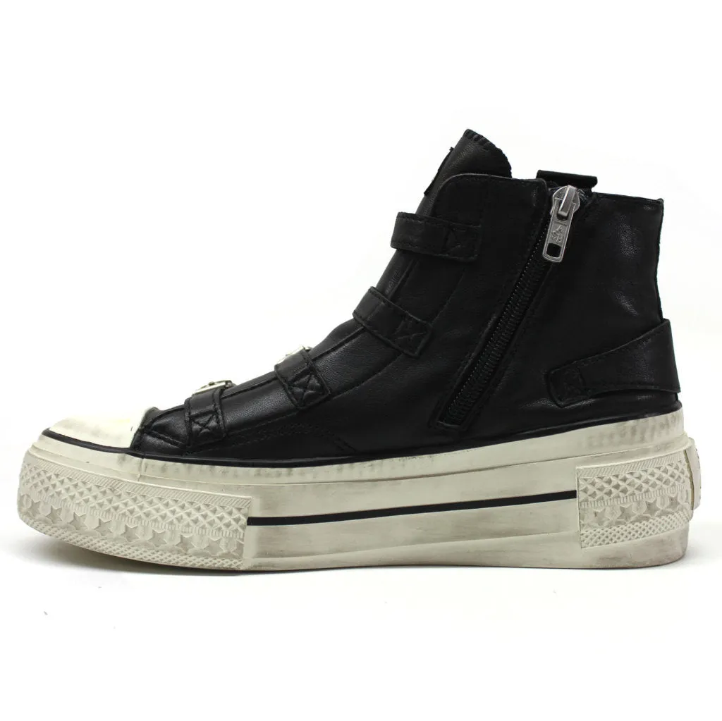 Ash Rainbow Nappa Leather Women's High Top Trainers