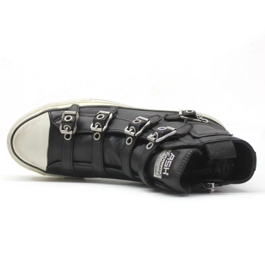 Ash Rainbow Nappa Leather Women's High Top Trainers