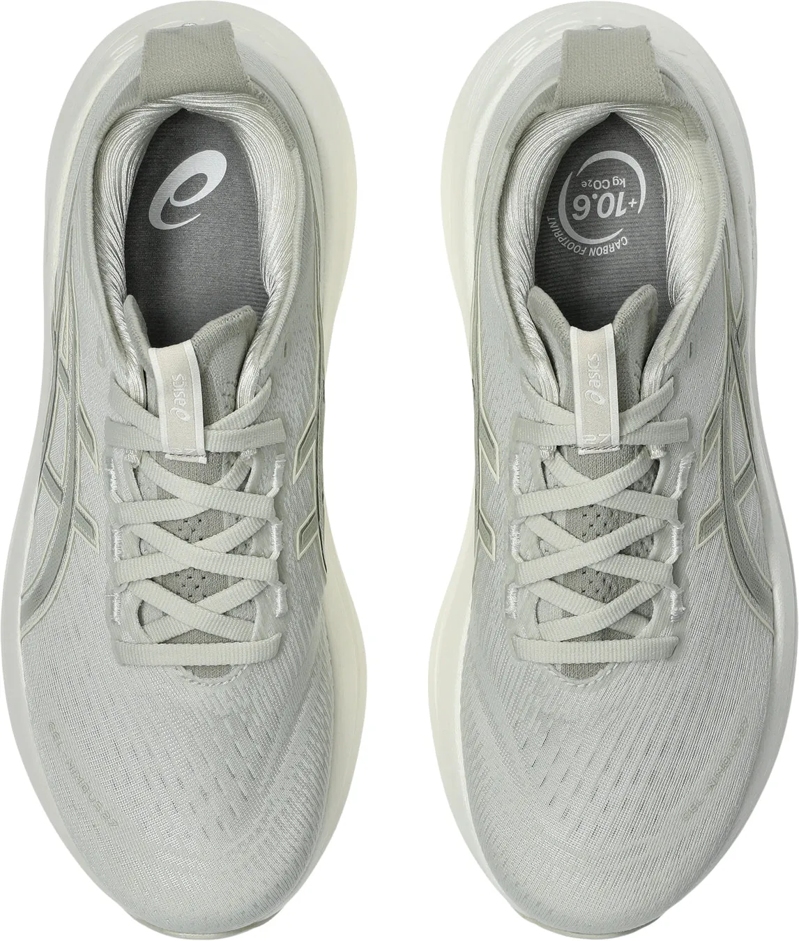 Asics Gel Nimbus 27 Womens Running Shoes - Grey