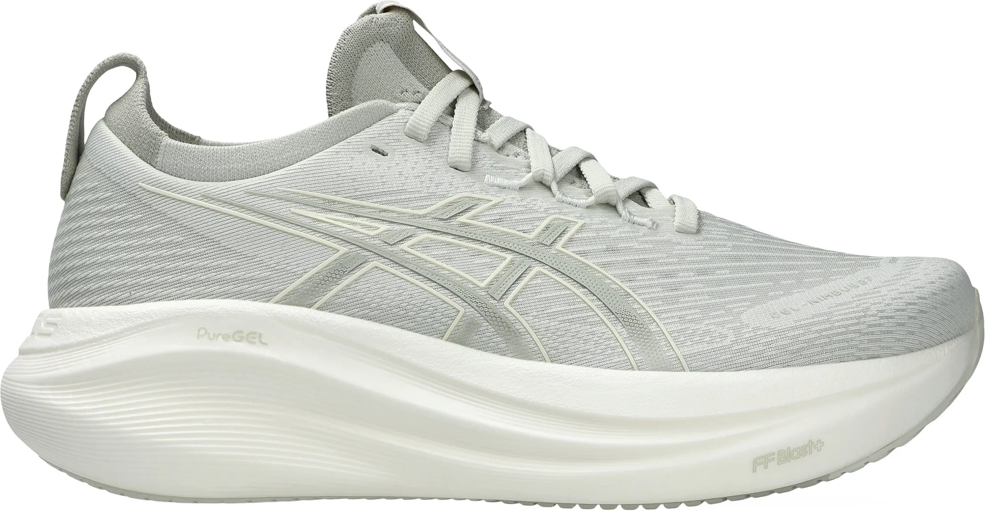 Asics Gel Nimbus 27 Womens Running Shoes - Grey