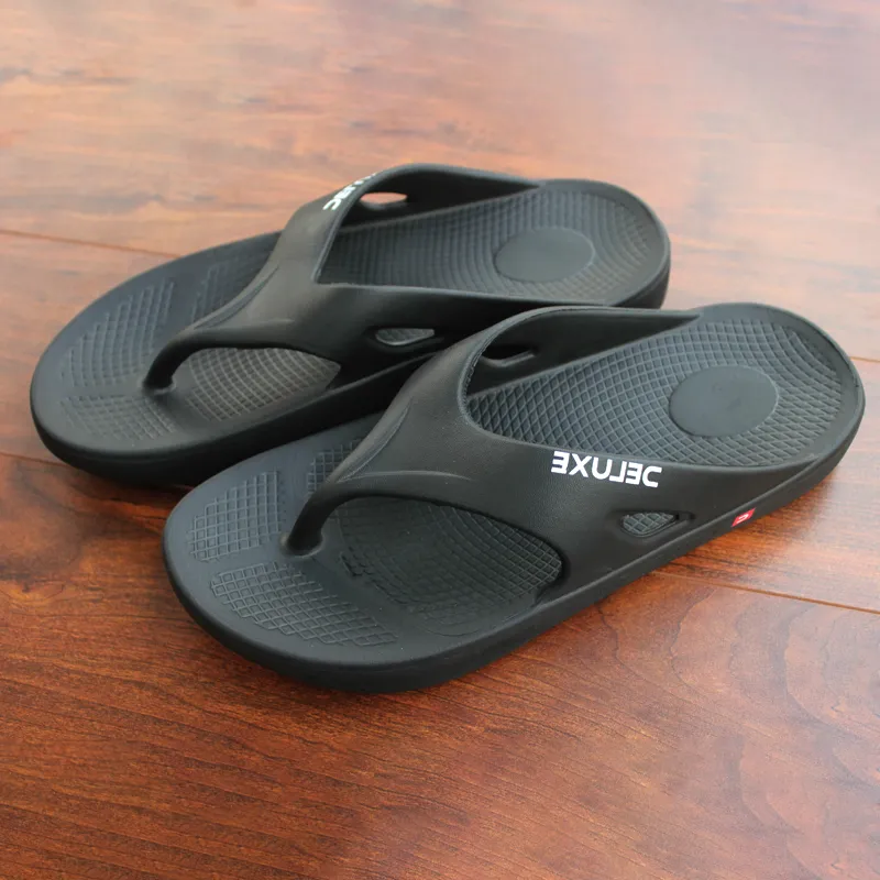 Black Slippers for men