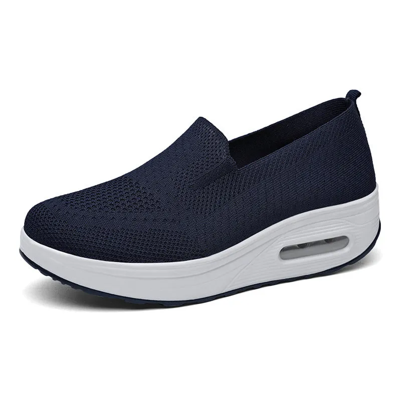 Cilool Casual Slip-On Sport Shoes Runing Platform Sneakers