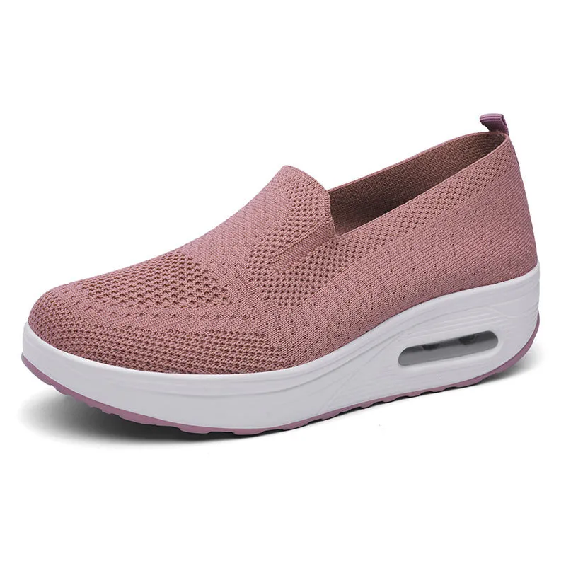 Cilool Casual Slip-On Sport Shoes Runing Platform Sneakers