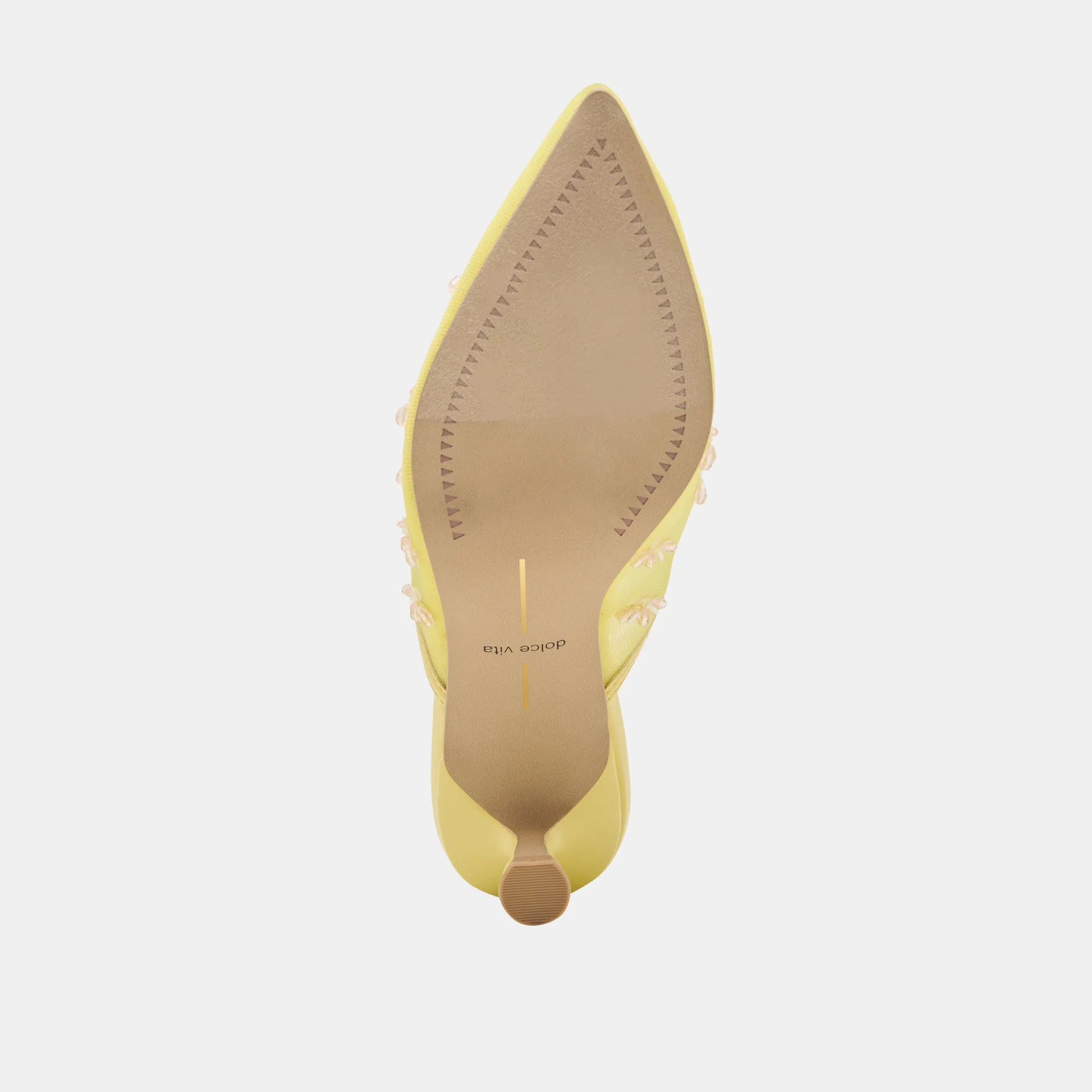 CLARA HEELS LEMON MESH