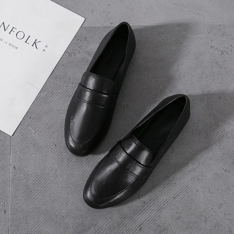 Elegant Leather Loafers: Kinfolk