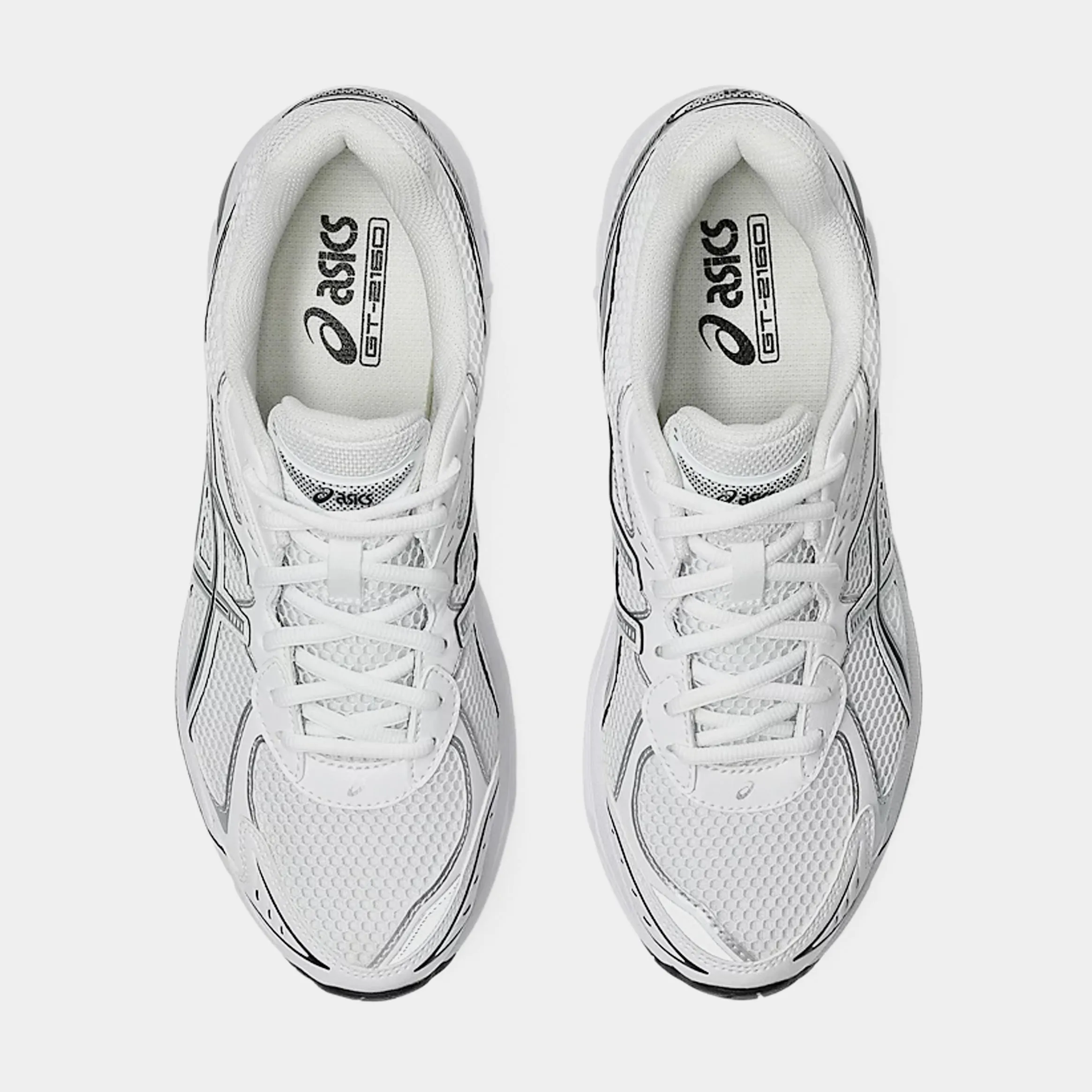 GT 2160 Mens Lifestyle Shoes (White/Pure Silver) Free Shipping