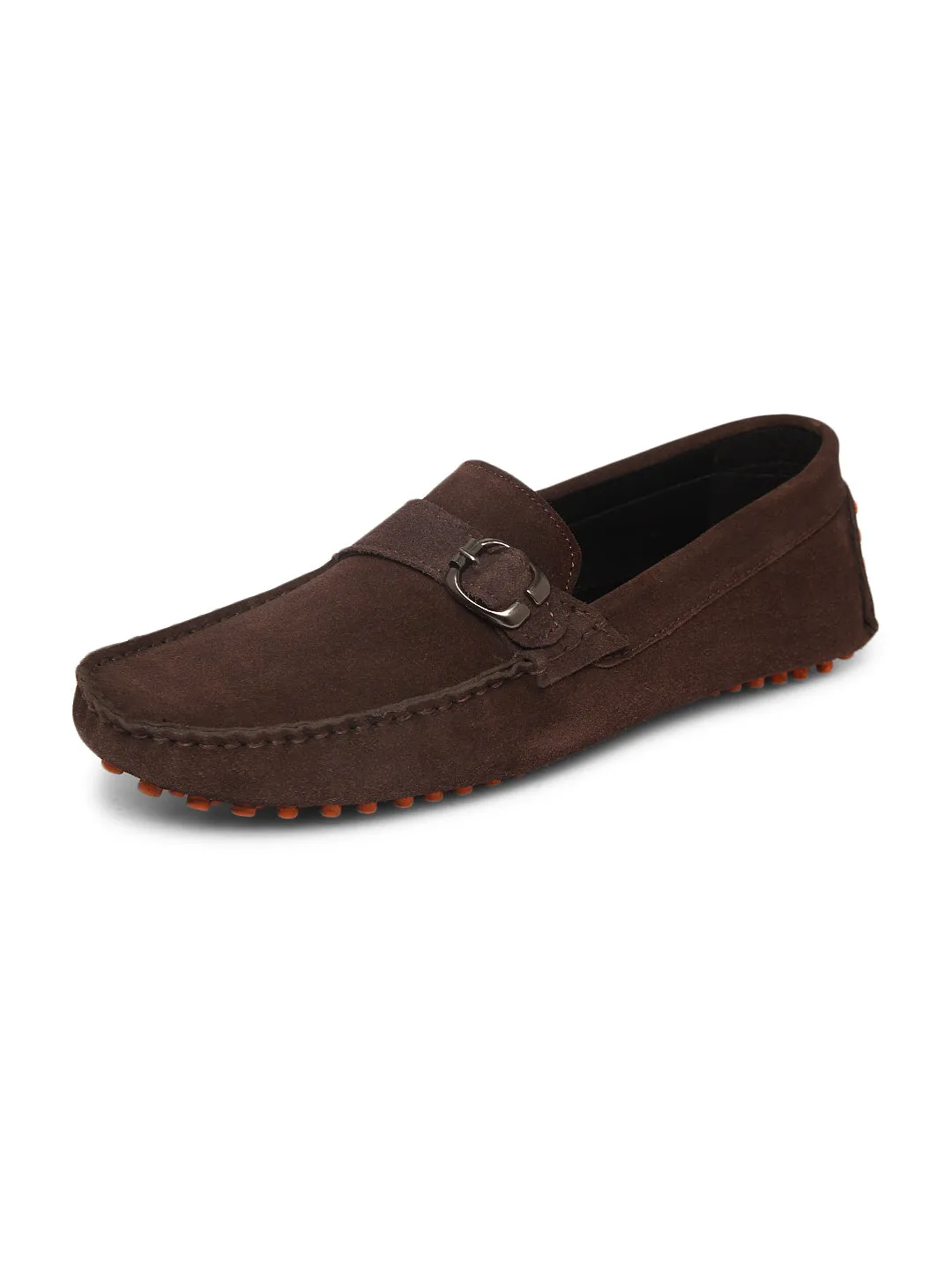 Handmade Italian Suede Leather Penny Loafers