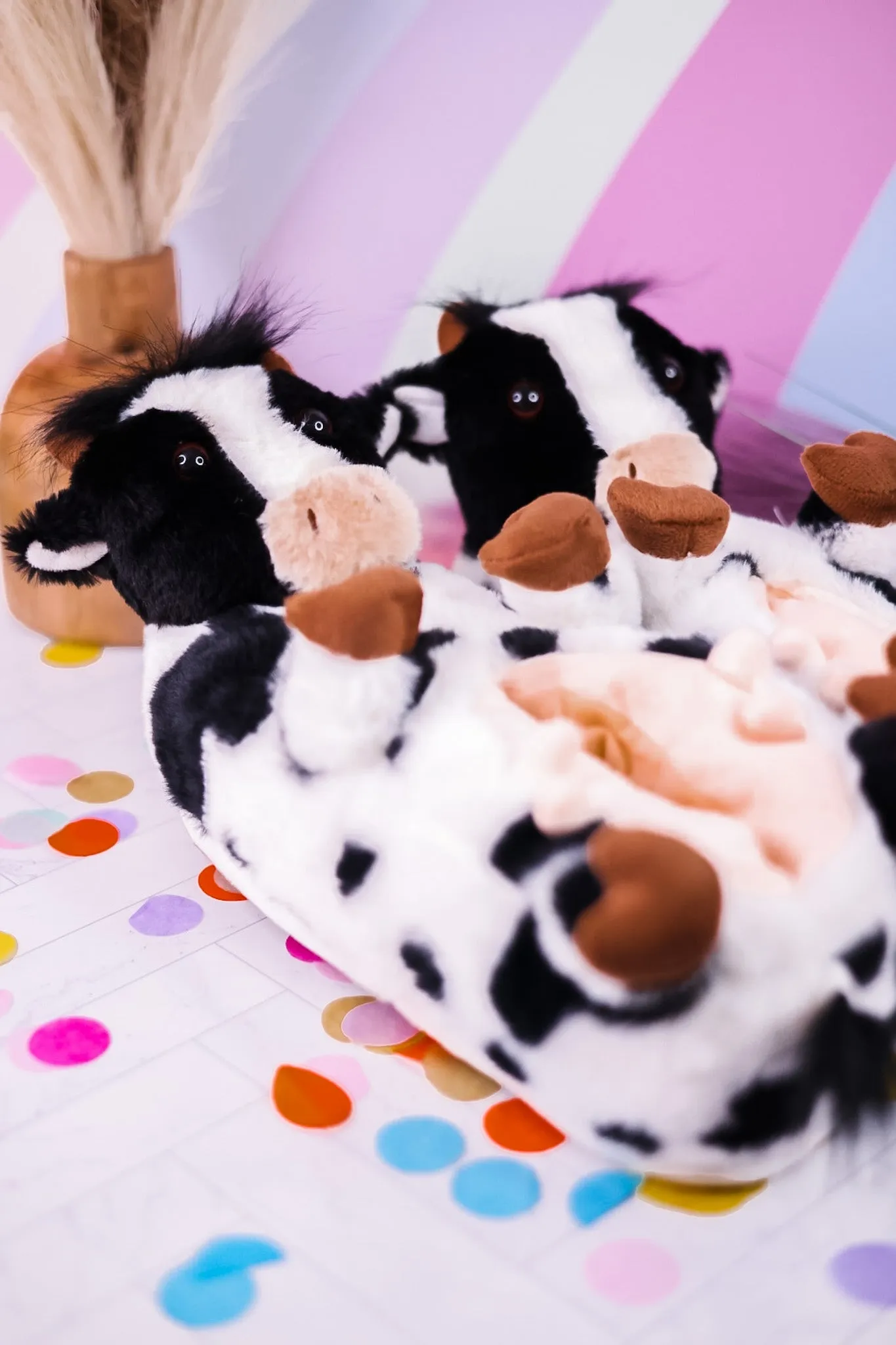 Howdy Cow Slippers