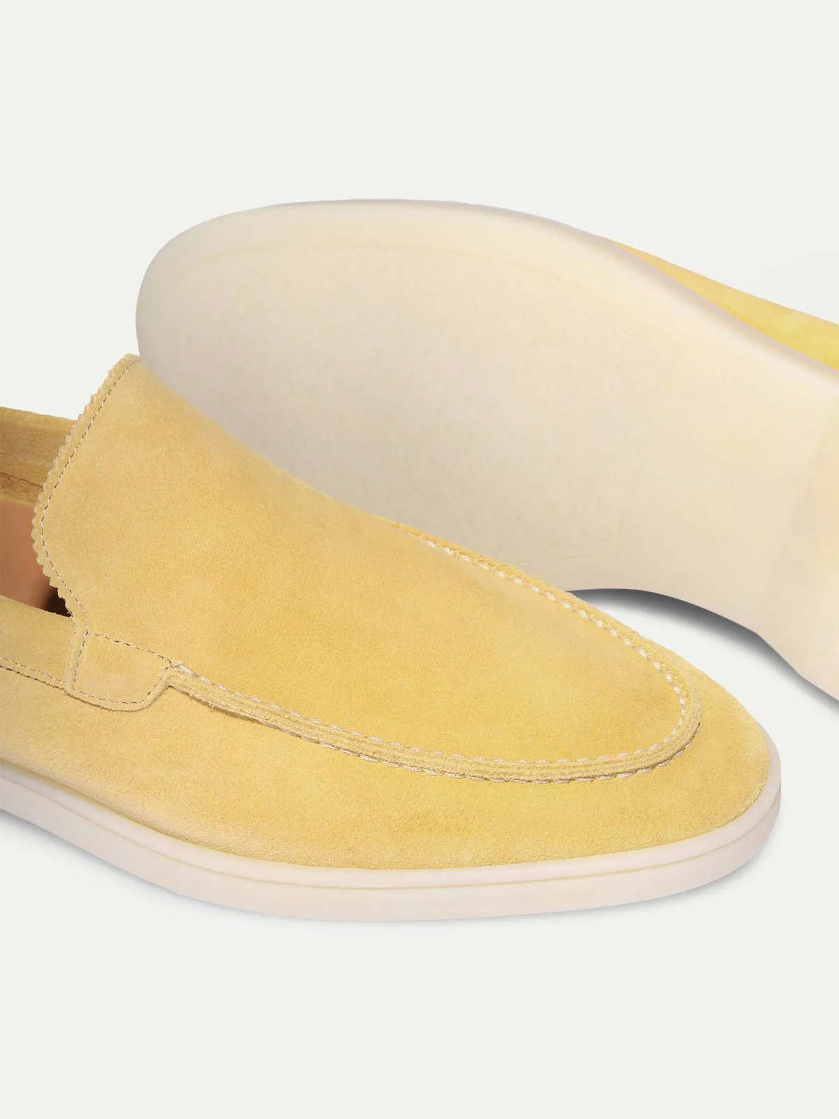 Light Yellow Yacht Loafers