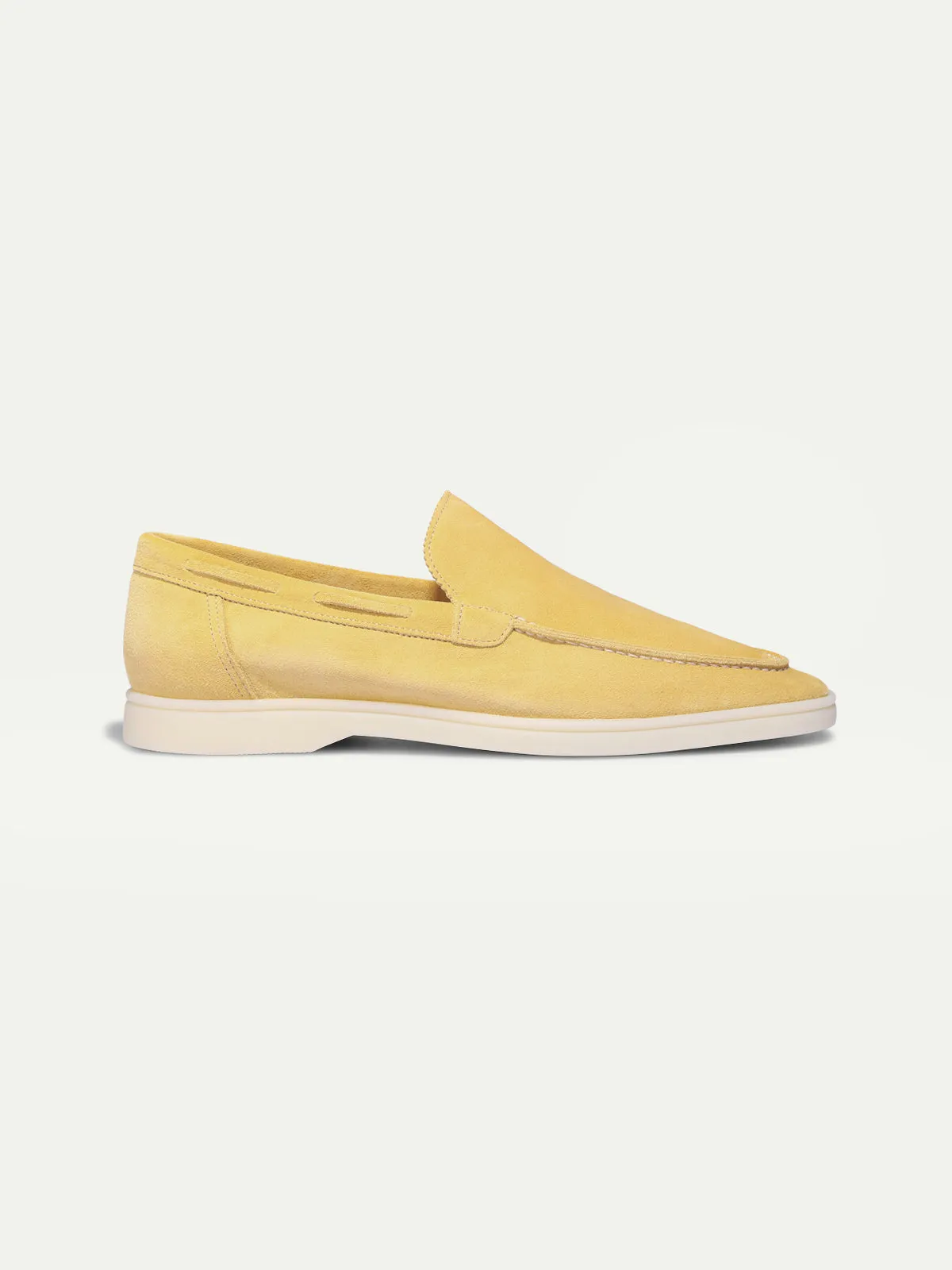 Light Yellow Yacht Loafers