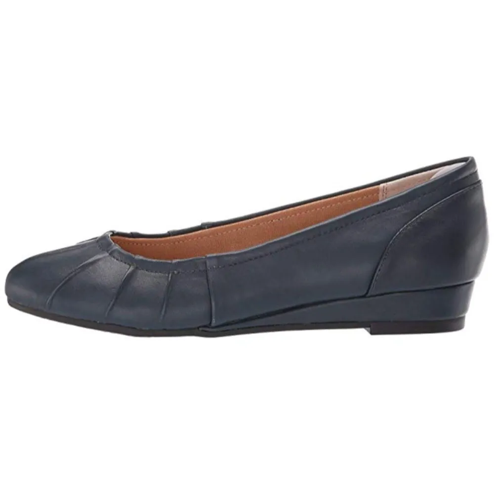 Marcie Navy Me Too Wedge Flat I-1-112432