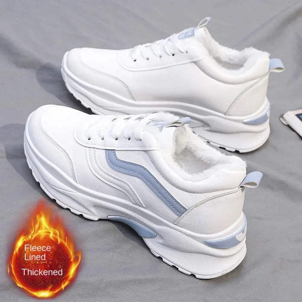 New Women Sneakers  Fashion Women's Sports Shoes Casual Shoes Woman Comfortable Breathable White Female Platform Sneakers