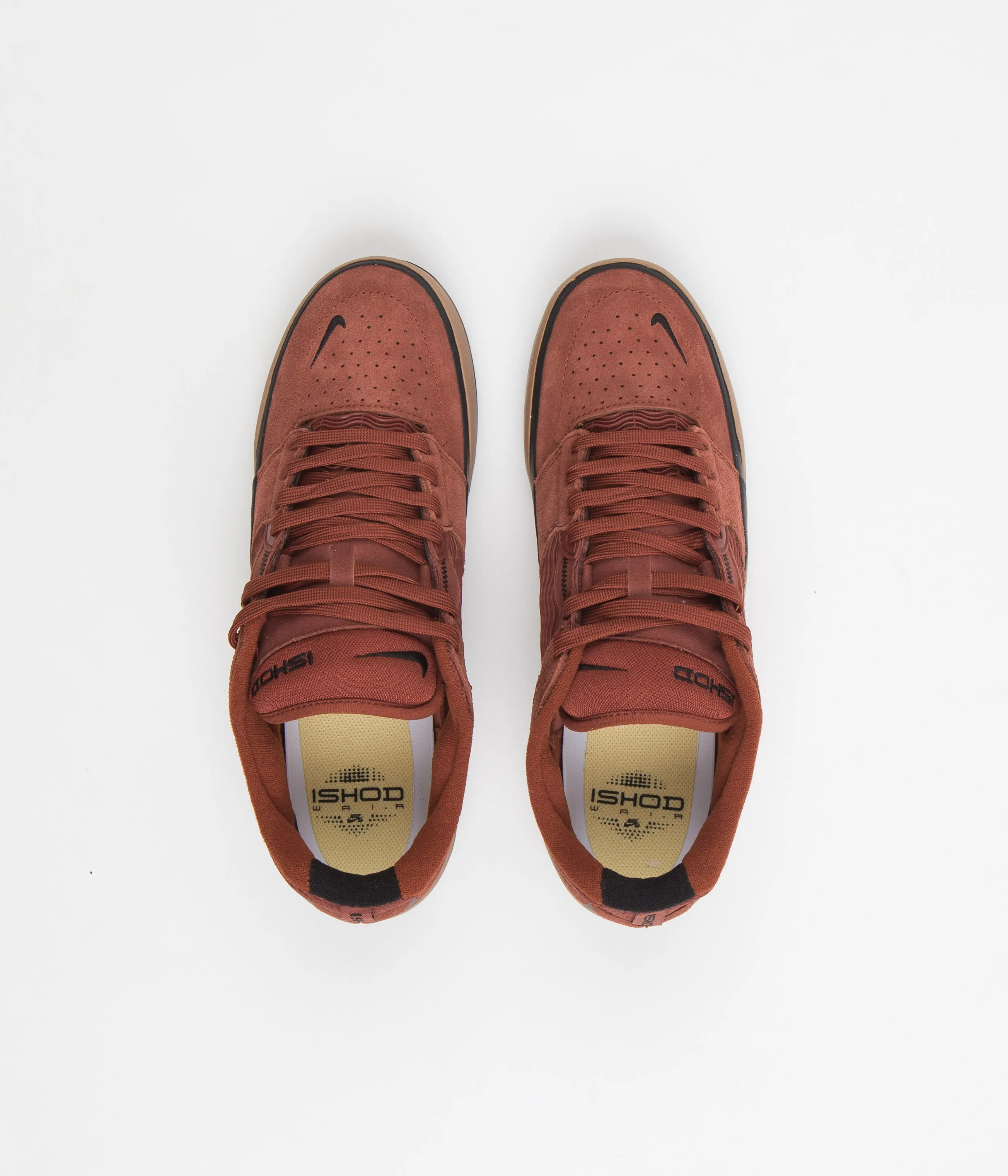 Nike SB Ishod Shoes - Rugged Orange / Black - Mineral Clay - Black