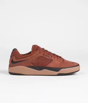 Nike SB Ishod Shoes - Rugged Orange / Black - Mineral Clay - Black