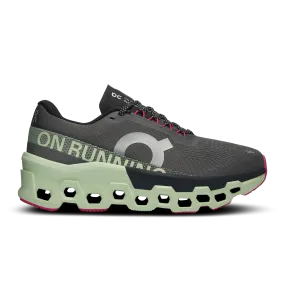 On Running Women's Cloudmonster 2 Shoes - Asphalt / Lima