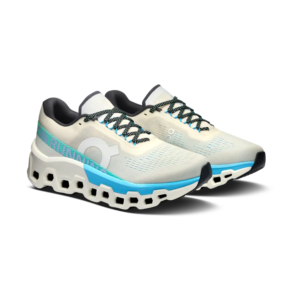 On Women's Cloudmonster 2 Cream/Horizon