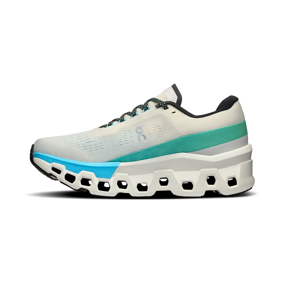 On Women's Cloudmonster 2 Cream/Horizon