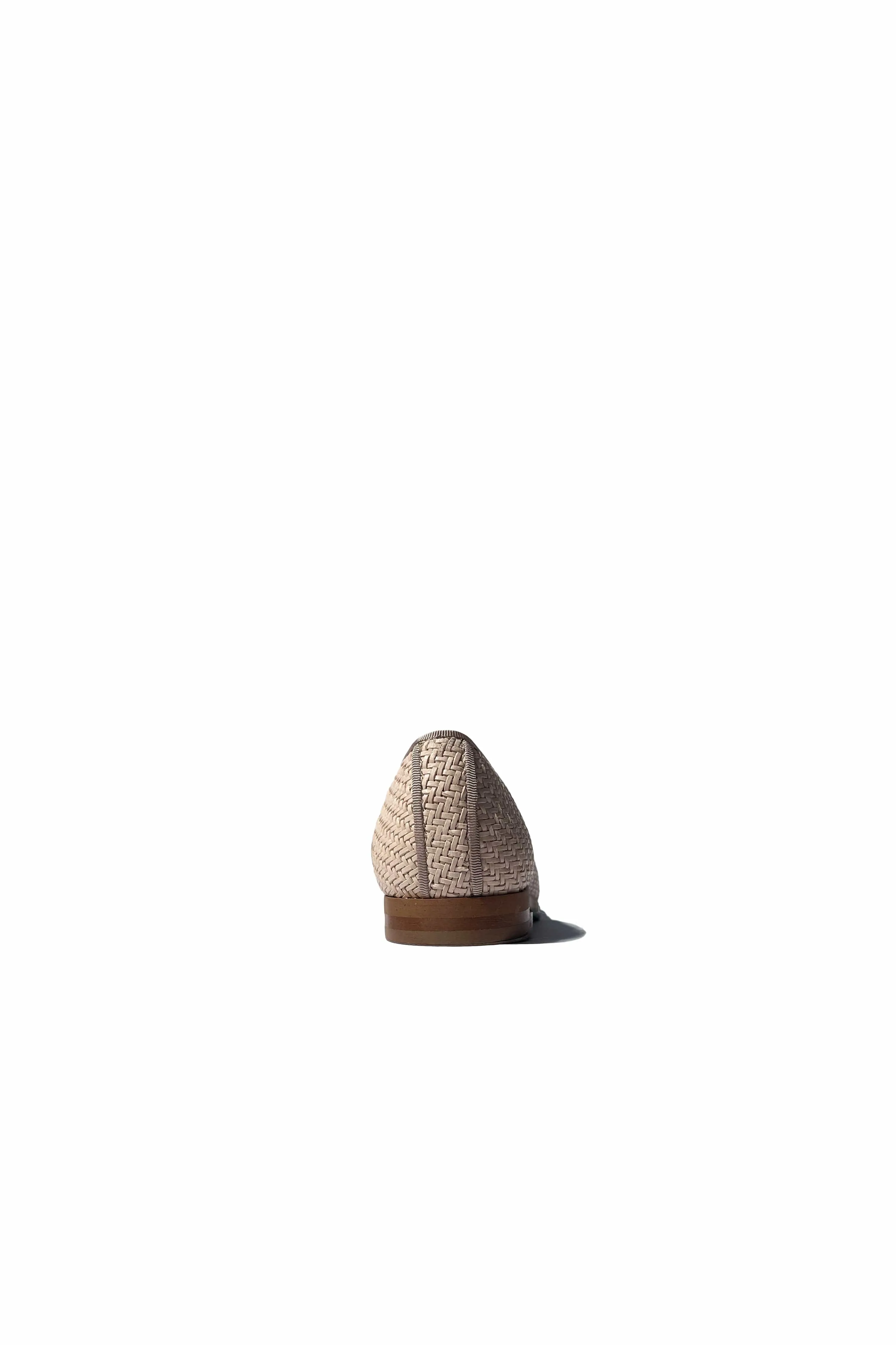 Princesa Raffia Vegan Loafers | Beige