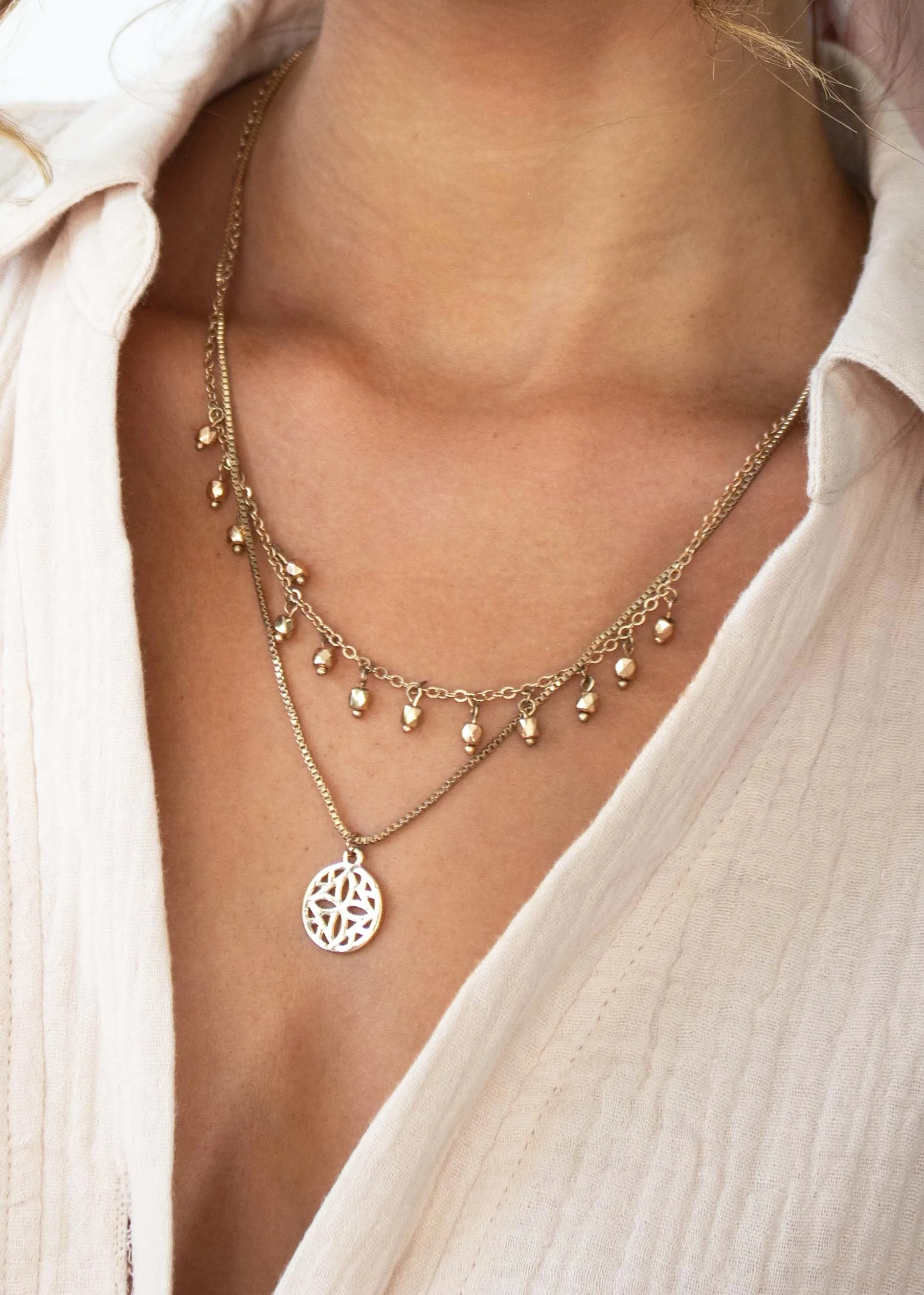Relic Necklace - Gold