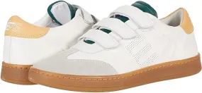 Sam Edelman Jo White Round Toe Breathable Slip On Triple Strap Low Top Sneakers