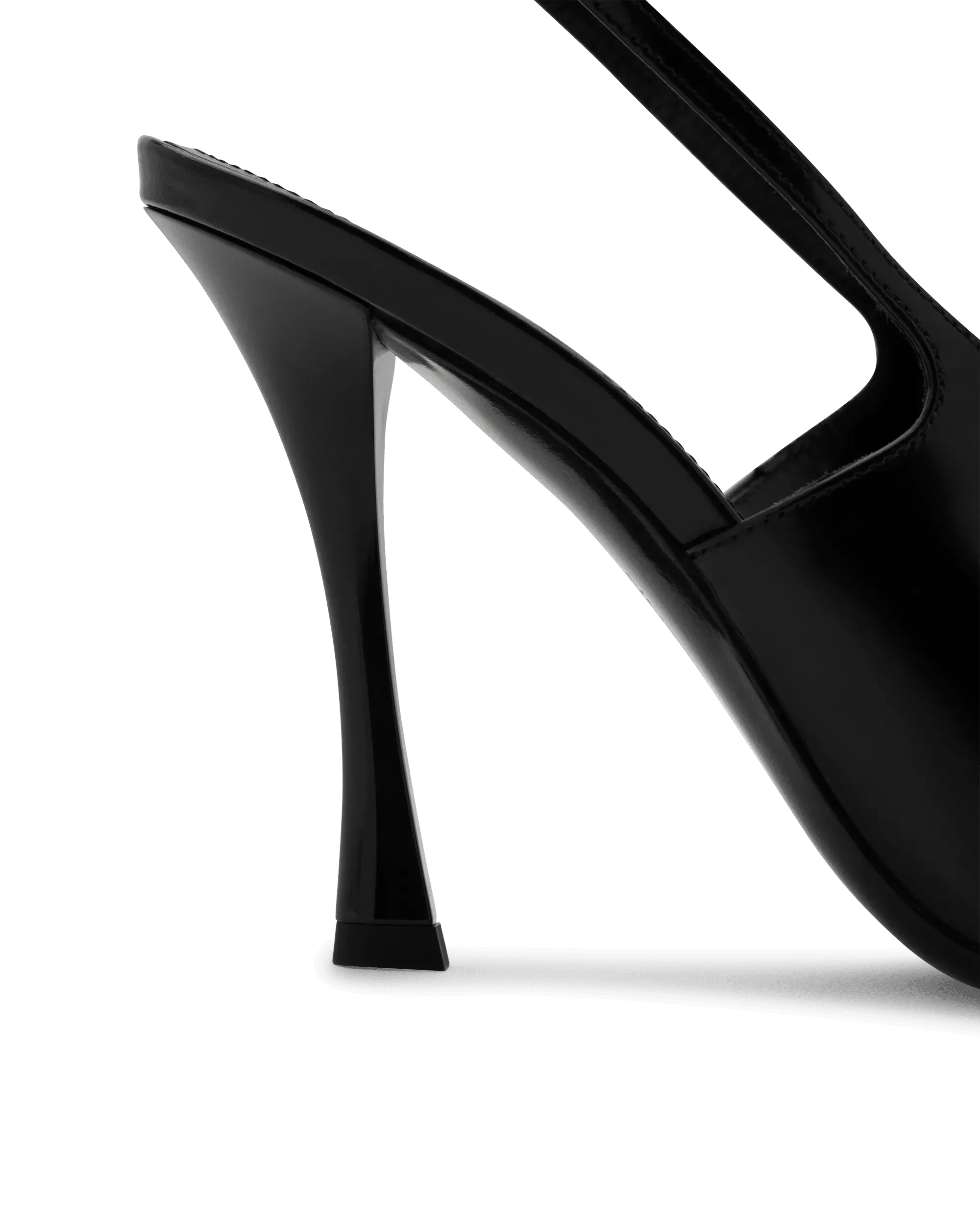 Show Slingback Leather Pumps