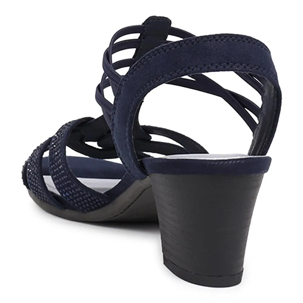 Slip-On Block-Heeled Sandals - PLAN39001 / 325 340