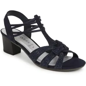 Slip-On Block-Heeled Sandals - PLAN39001 / 325 340