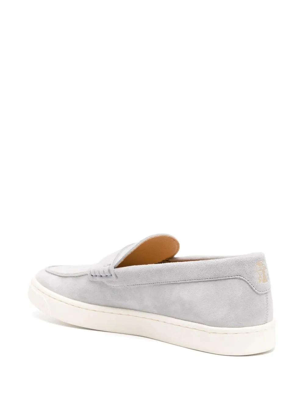 suede penny loafers