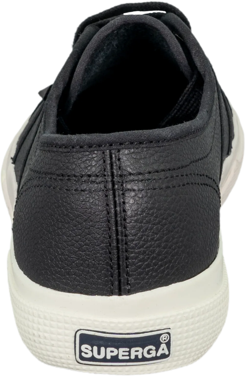 Superga  2750 Tumbled Leather Classic Sneakers Black Favorio