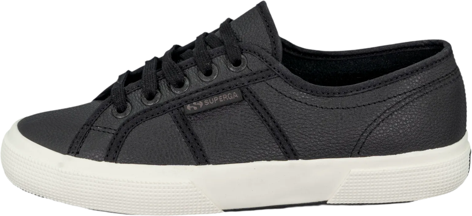 Superga  2750 Tumbled Leather Classic Sneakers Black Favorio