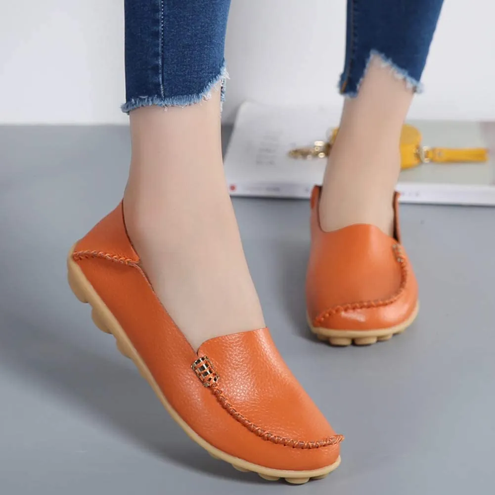 Vanccy PU Leather Loafers