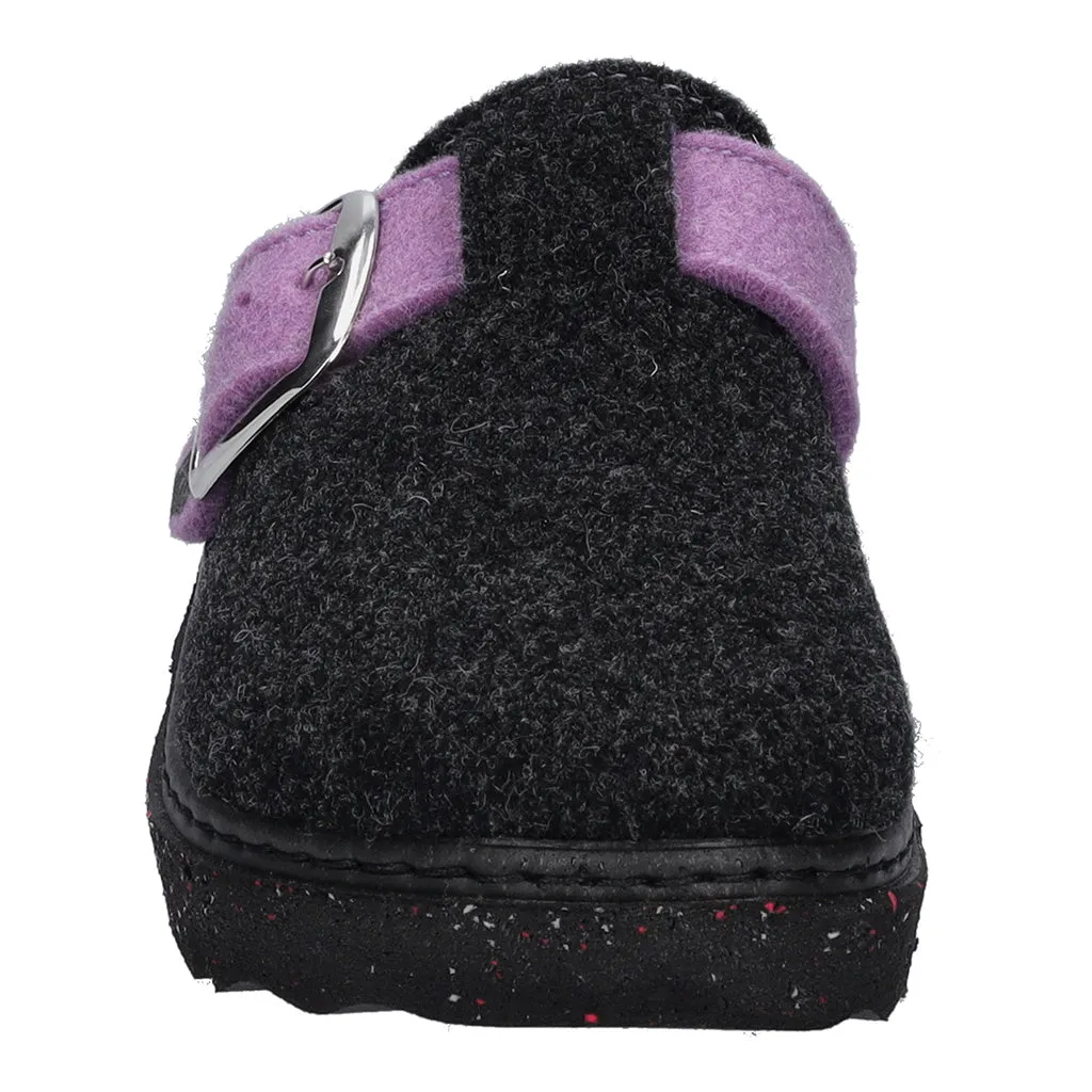 Westland 36402 Carmaux 02 Ladies Anthracite Grey Textile  Slippers