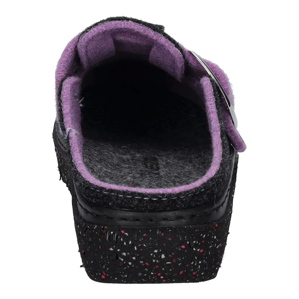 Westland 36402 Carmaux 02 Ladies Anthracite Grey Textile  Slippers