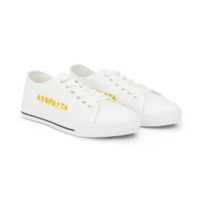 White A1-Sparta Men's Low Top Sneakers