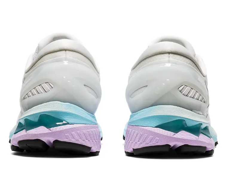 Women's Asics Gel-Kayano 27 (White/Pure Silver)
