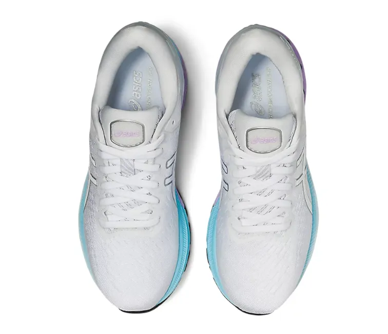 Women's Asics Gel-Kayano 27 (White/Pure Silver)