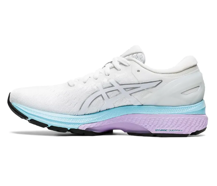 Women's Asics Gel-Kayano 27 (White/Pure Silver)