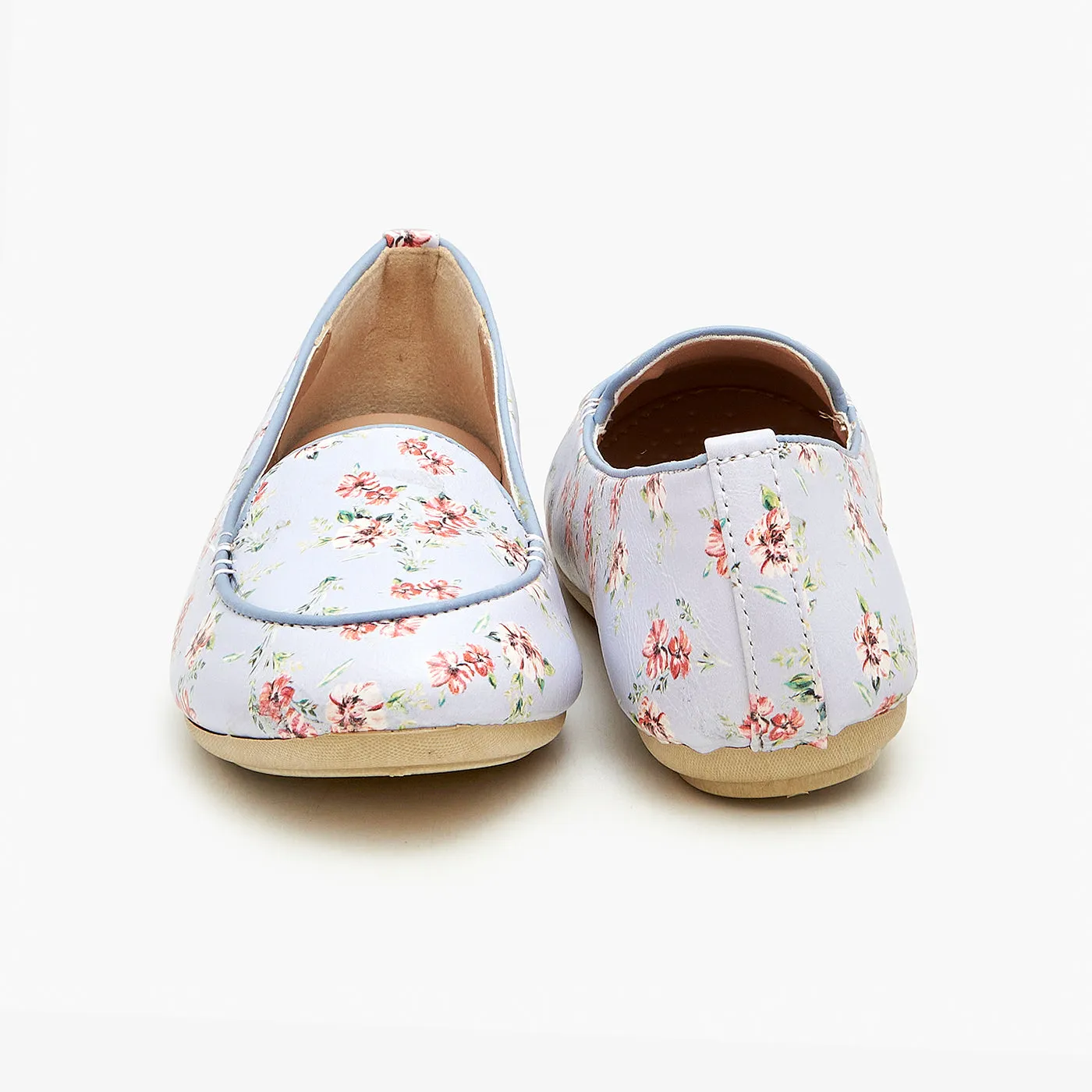 Women's Floral Loafers