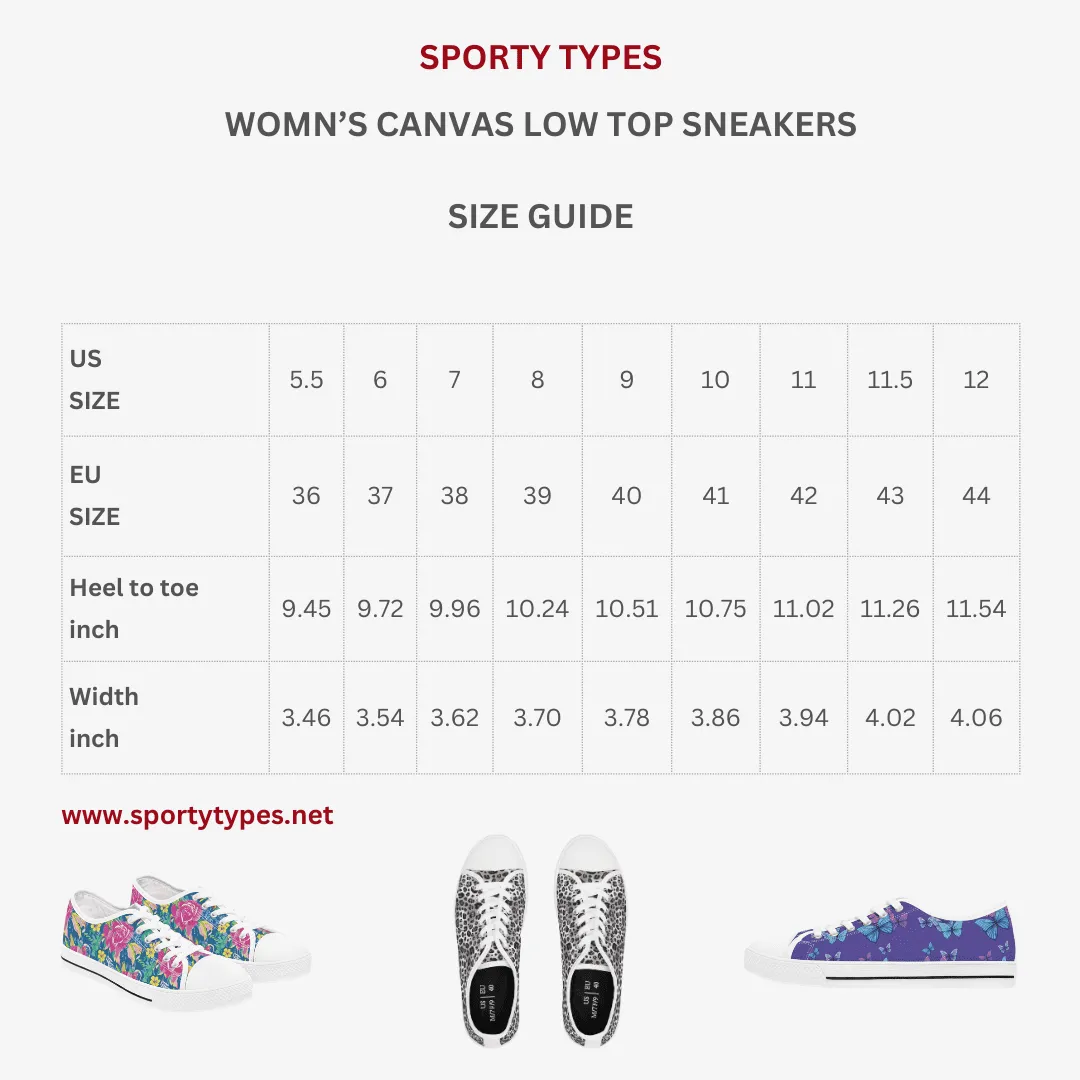 Women's Orange & Purple Mismatched Geometric Low Top Sneakers
