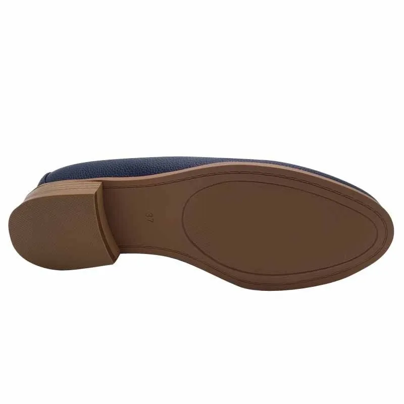 Zanni & Co Womens Navy Loafer - Benthuy One