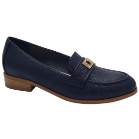 Zanni & Co Womens Navy Loafer - Benthuy One