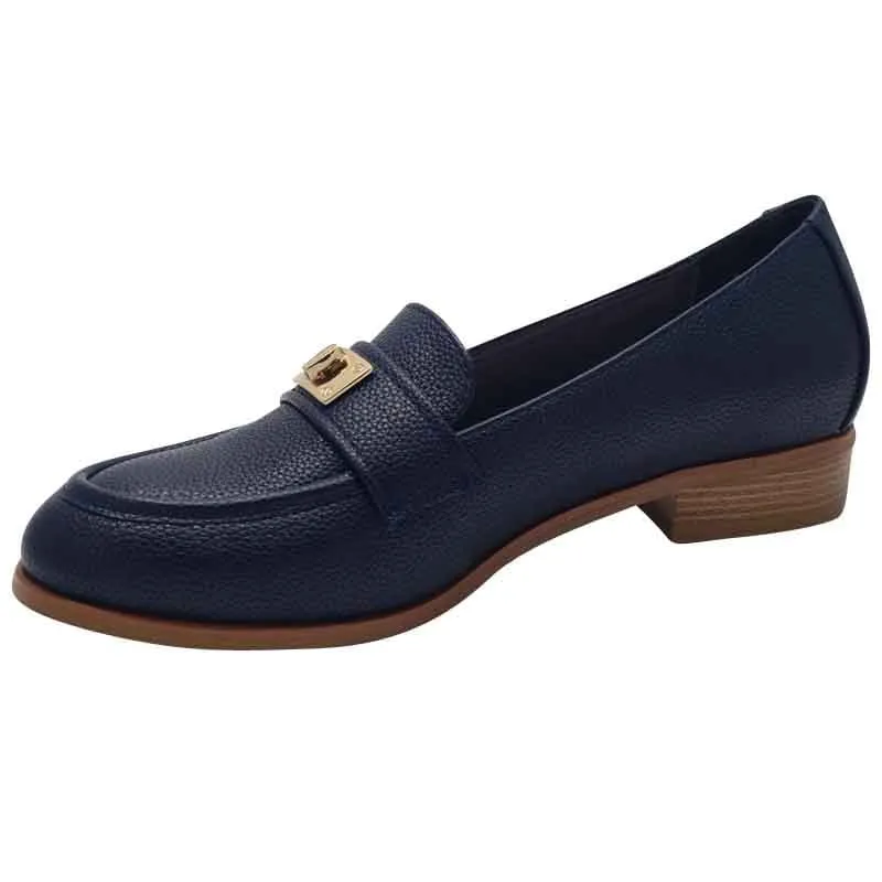 Zanni & Co Womens Navy Loafer - Benthuy One