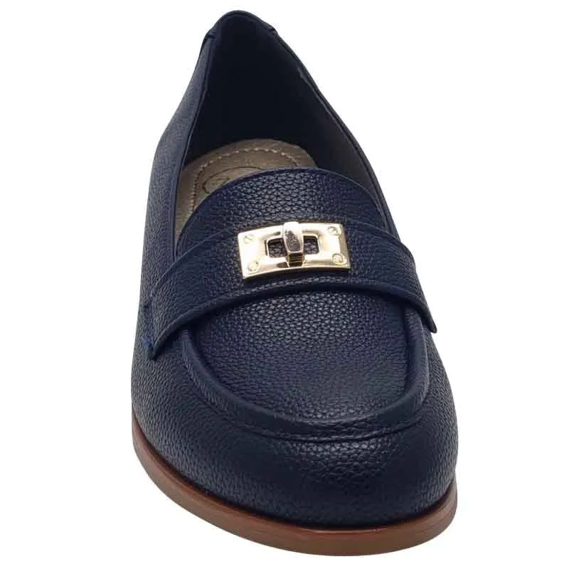 Zanni & Co Womens Navy Loafer - Benthuy One